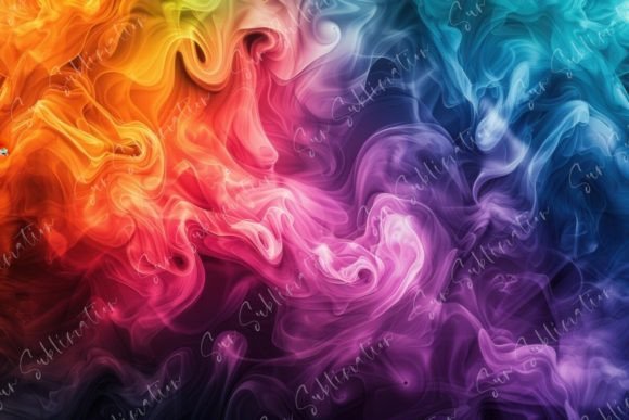 Colorful Abstract Swirl