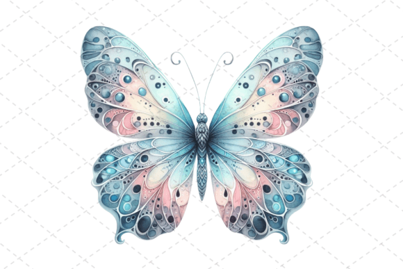 FlutterArt Watercolor Butterfly
