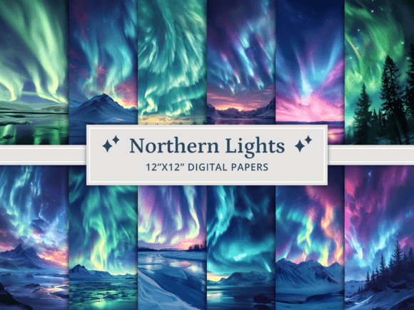 Northern Lights Digital Papers