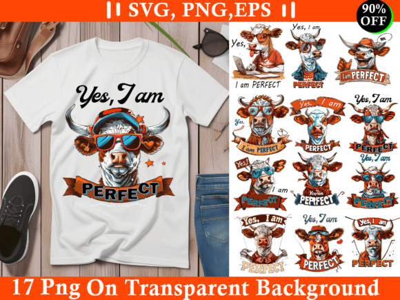 Sarcastic Sublimation Bundle, Funny Cow: Integrating Whimsical Humor into Professional and Personal Workflows