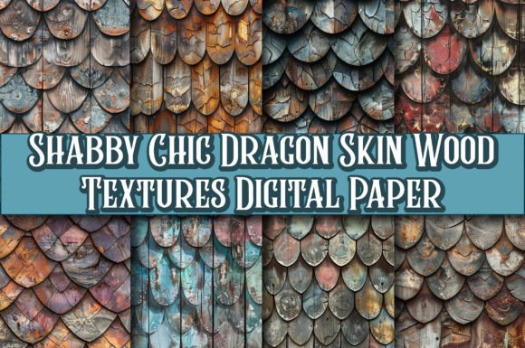 Shabby Chic Dragon Skin Wood Textures: A Guide to Blending Fantasy and Rustic Elegance